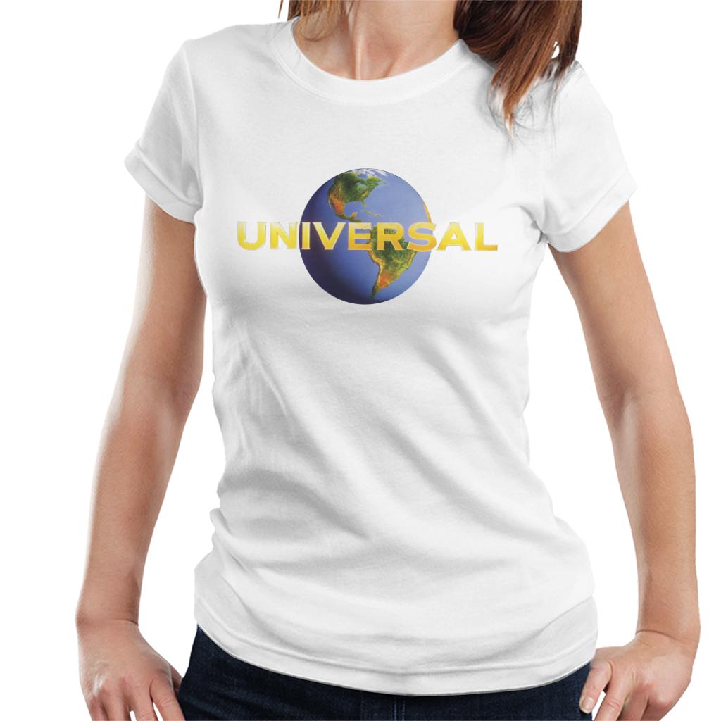 Universal Pictures Classic Modern Logo Women's T-Shirt-ALL + EVERY