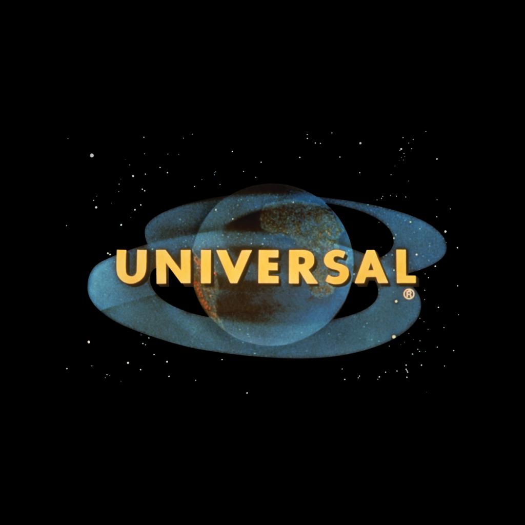 Universal Pictures Space Logo Men's T-Shirt-ALL + EVERY