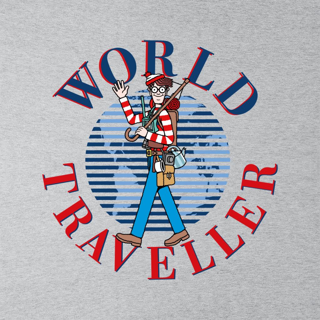 Where's Wally World Traveller Men's T-Shirt-ALL + EVERY