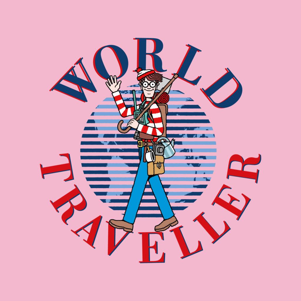 Where's Wally World Traveller Women's T-Shirt-ALL + EVERY