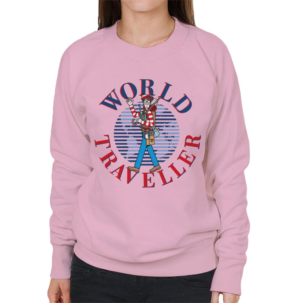 Where's Wally World Traveller Women's Sweatshirt-ALL + EVERY