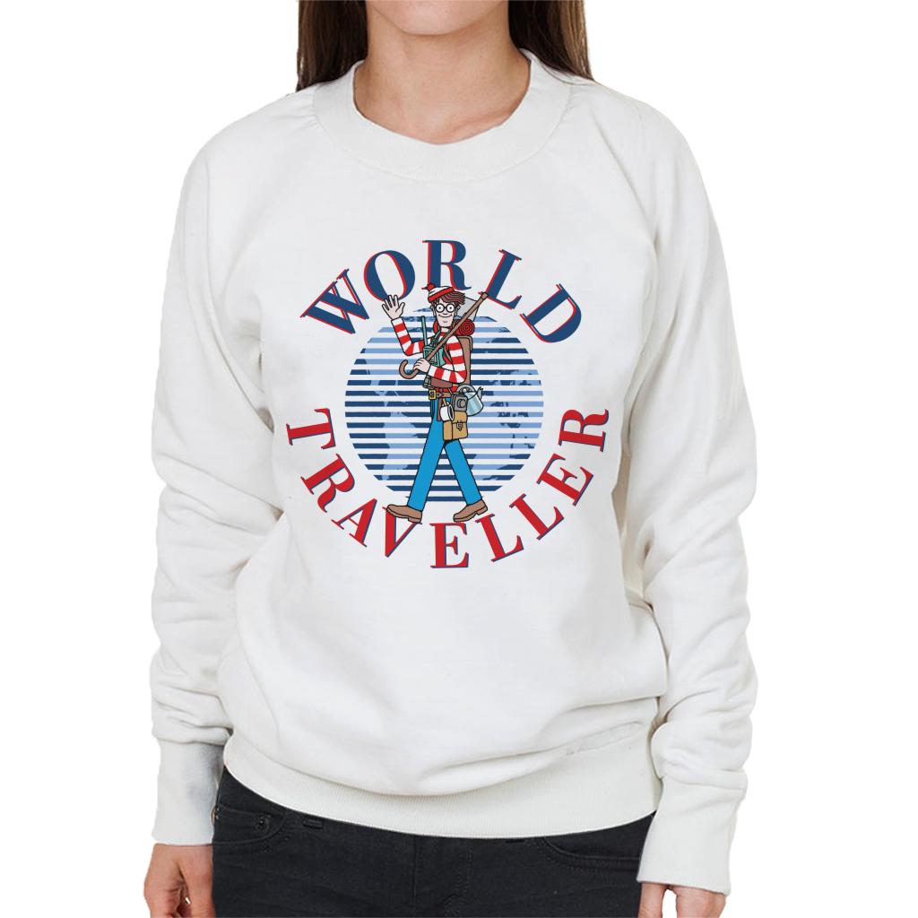 Where's Wally World Traveller Women's Sweatshirt-ALL + EVERY