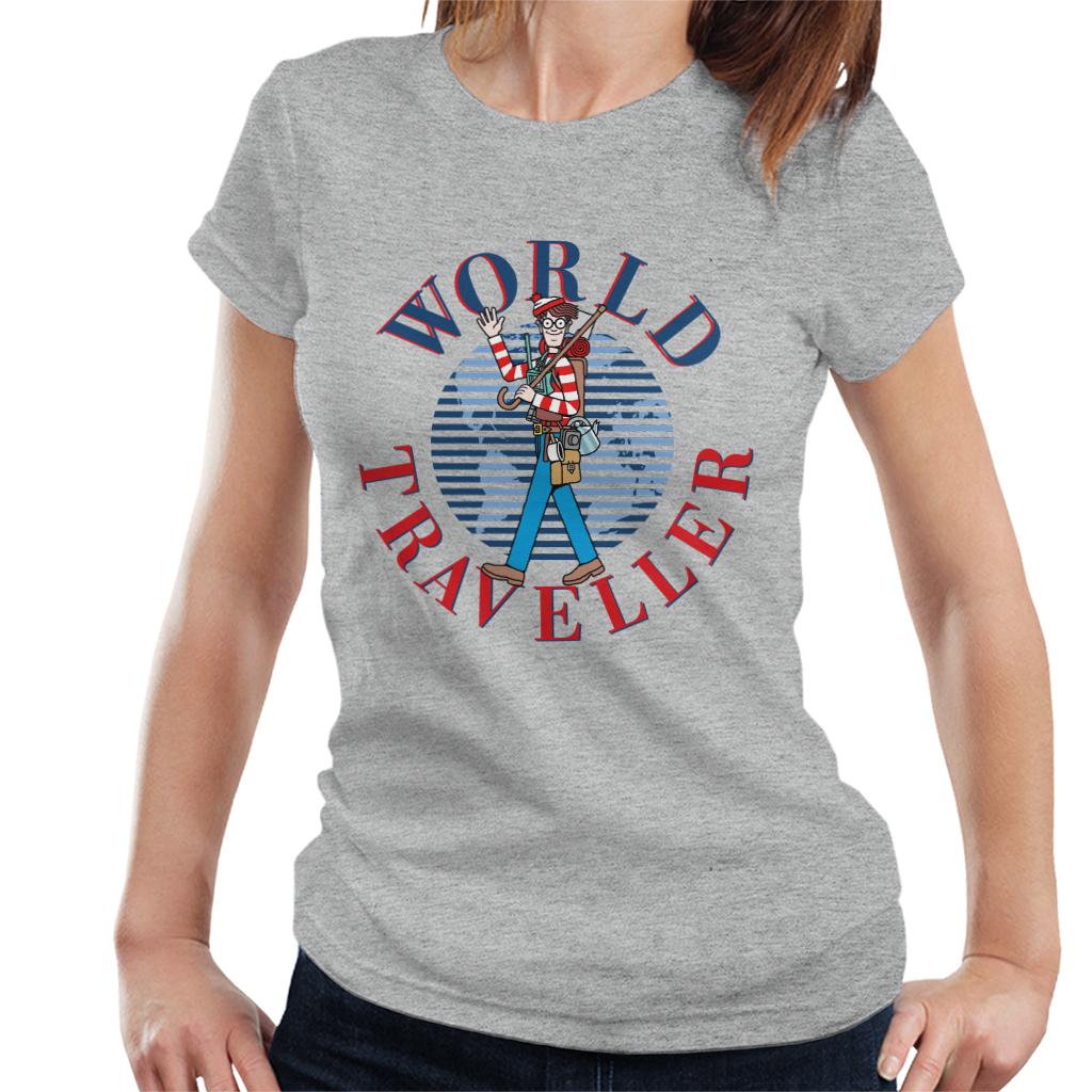 Where's Wally World Traveller Women's T-Shirt-ALL + EVERY