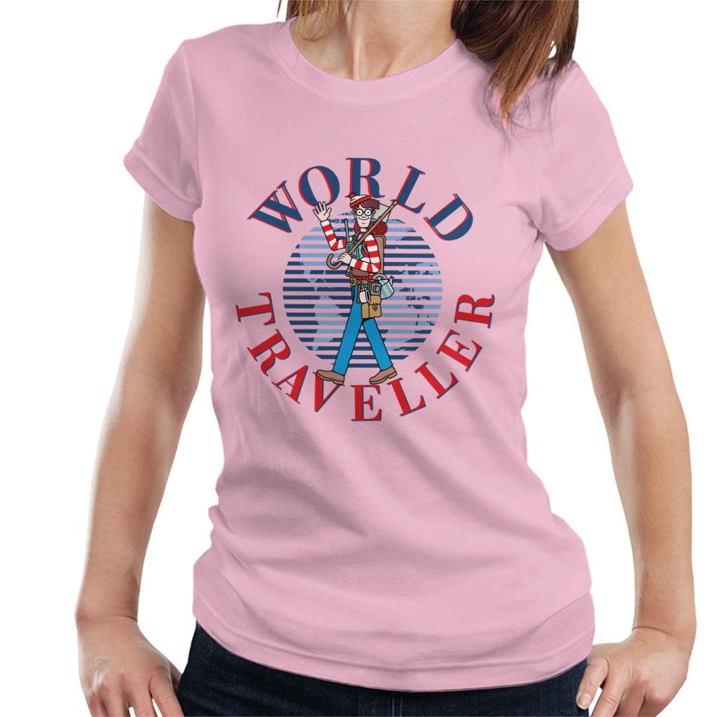 Where's Wally World Traveller Women's T-Shirt-ALL + EVERY