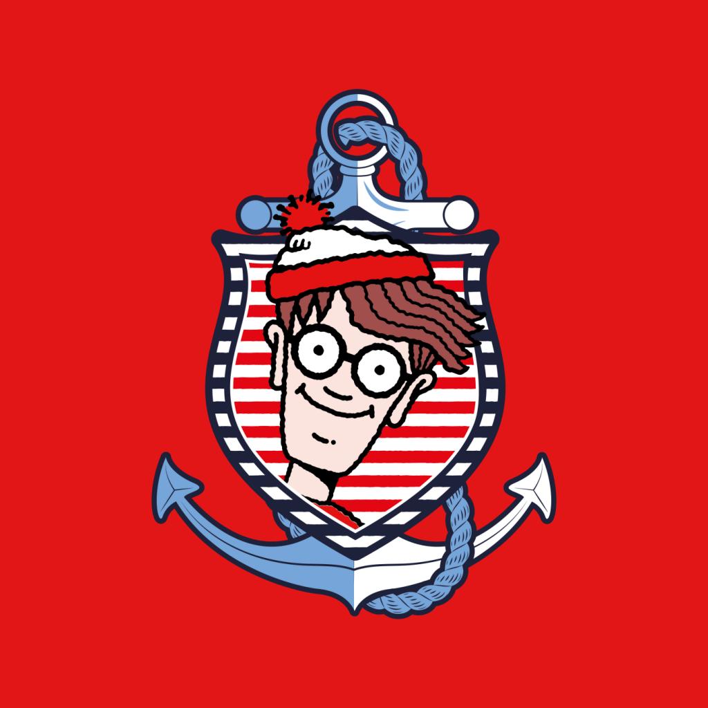 Where's Wally Anchor Men's T-Shirt-ALL + EVERY