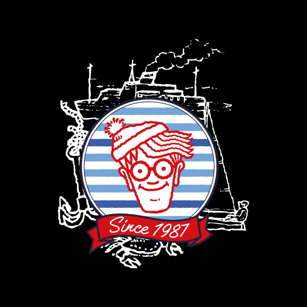 Where's Wally Since 1987 Boat Men's T-Shirt-ALL + EVERY