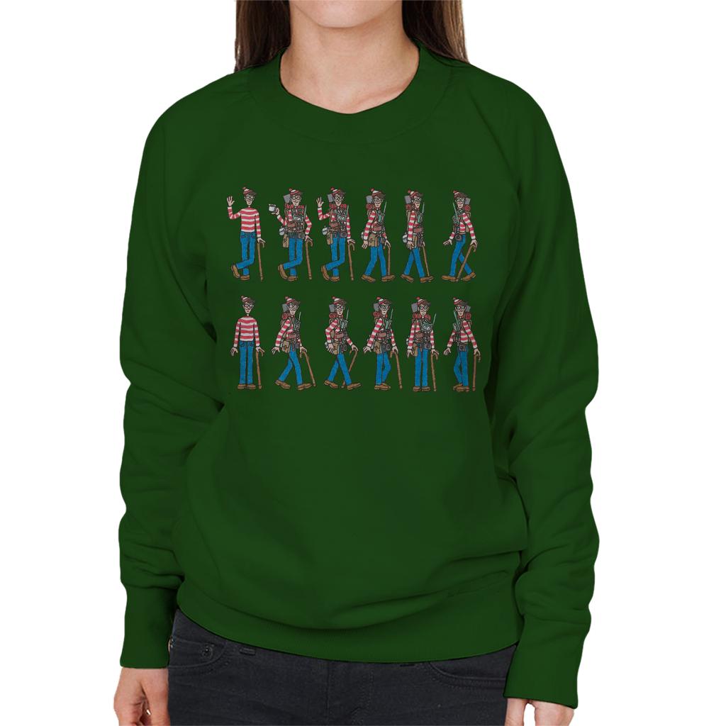 Where's Wally Ready To Travel Women's Sweatshirt-ALL + EVERY