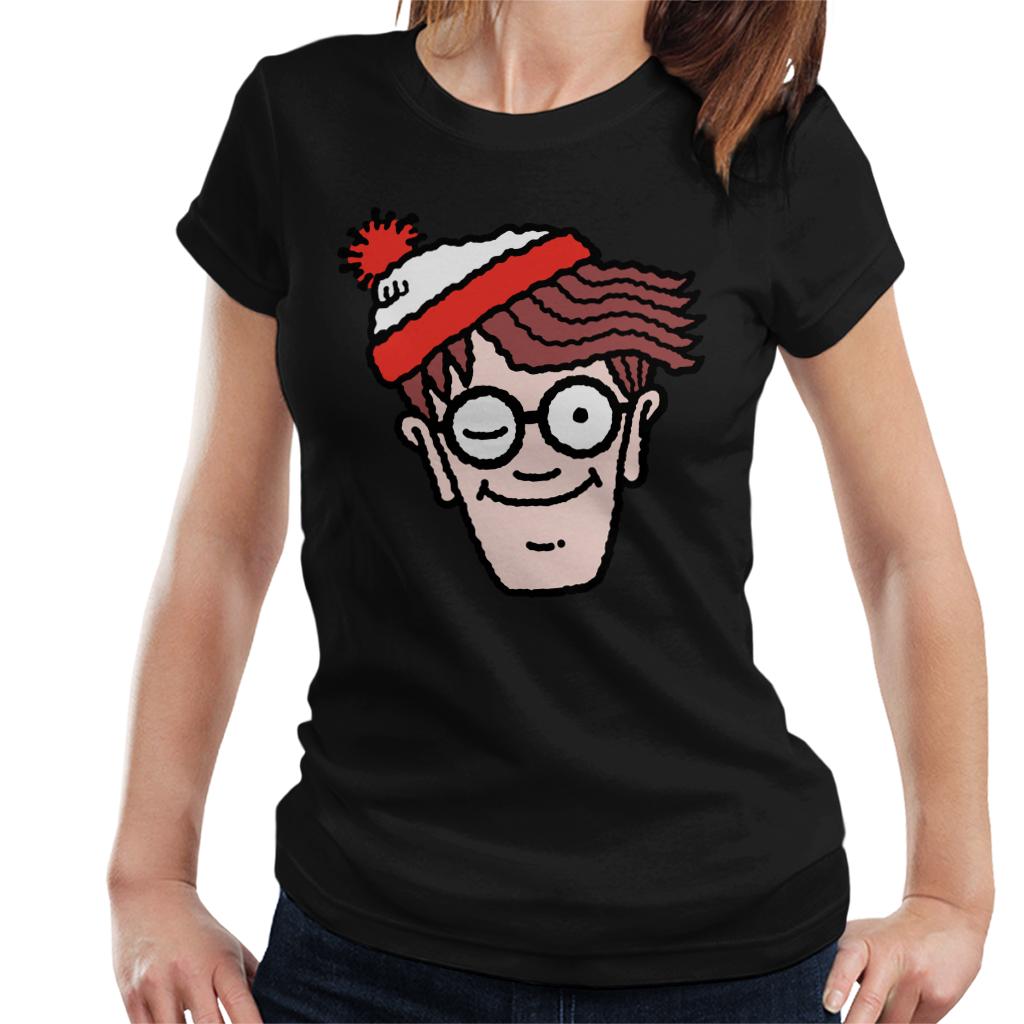 Where's Wally Winking Women's T-Shirt-ALL + EVERY