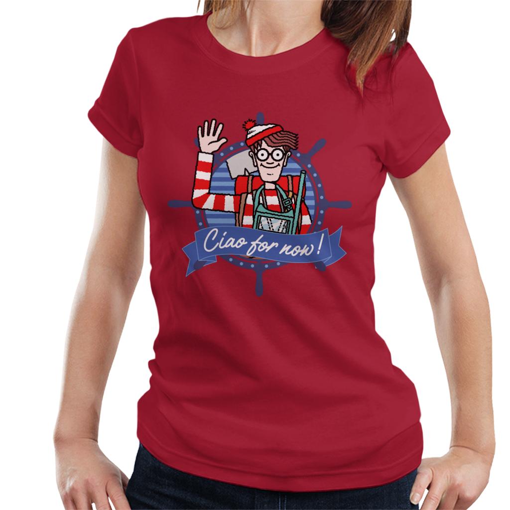 Where's Wally Ciao For Now Women's T-Shirt-ALL + EVERY