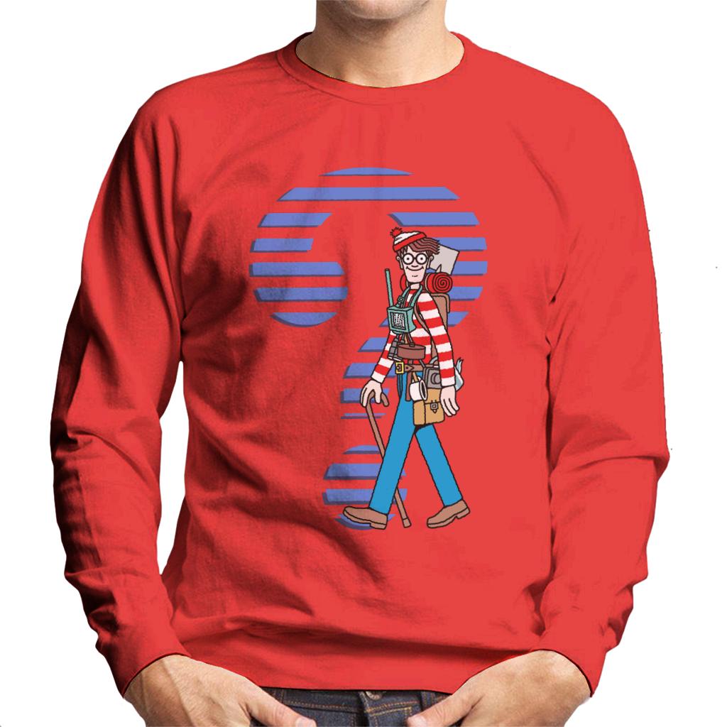 Where's Wally Question Mark Men's Sweatshirt-ALL + EVERY