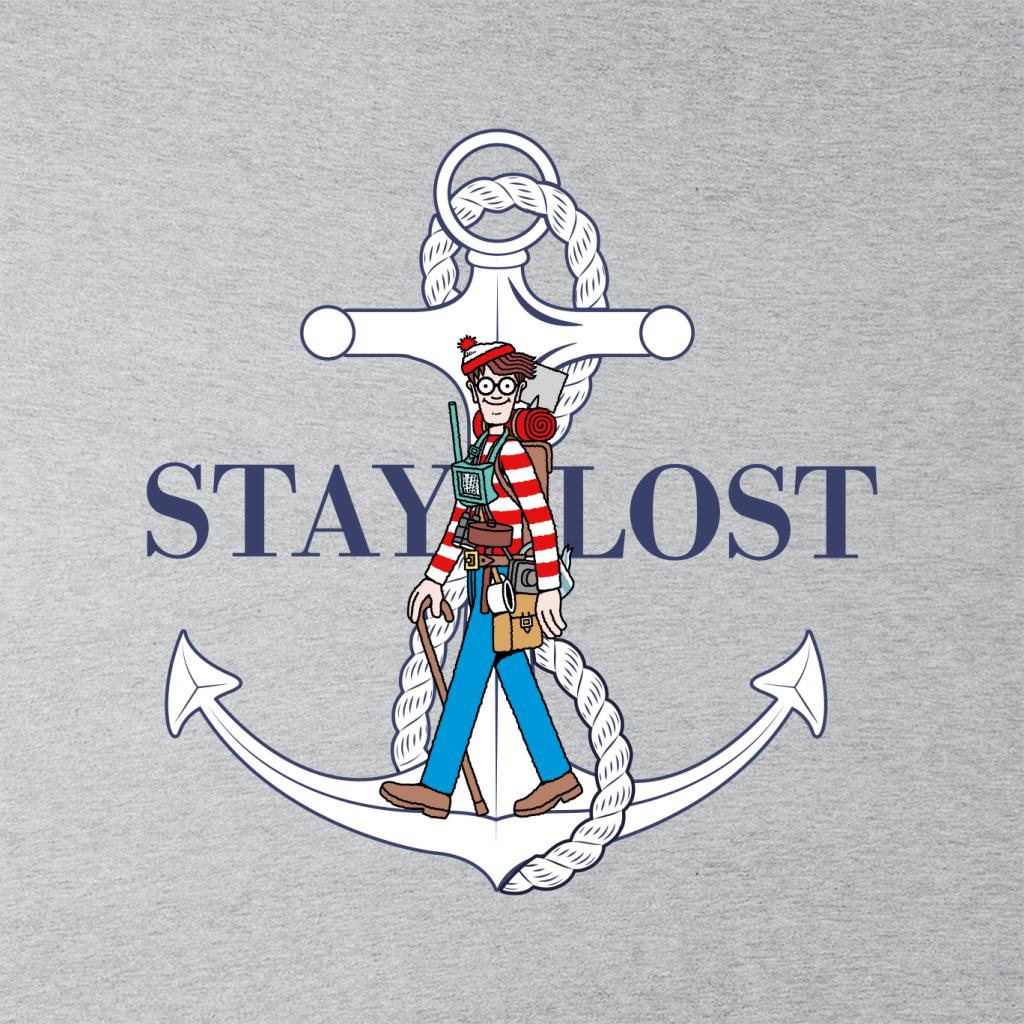 Where's Wally Stay Lost Men's T-Shirt-ALL + EVERY