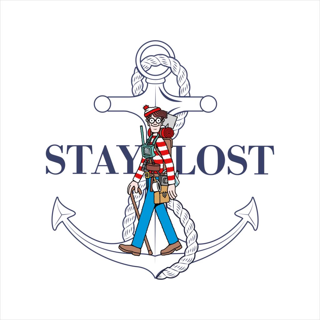 Where's Wally Stay Lost Men's T-Shirt-ALL + EVERY