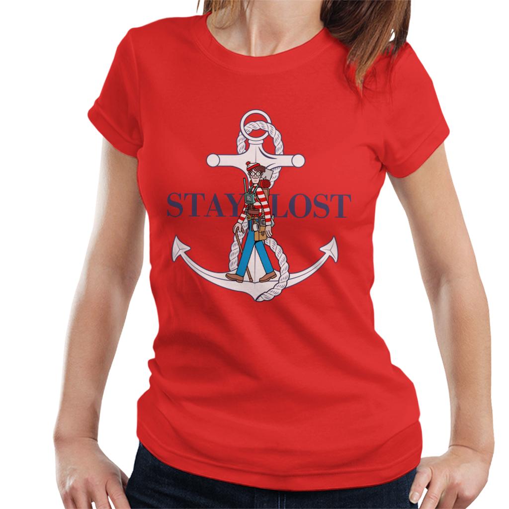 Where's Wally Stay Lost Women's T-Shirt-ALL + EVERY