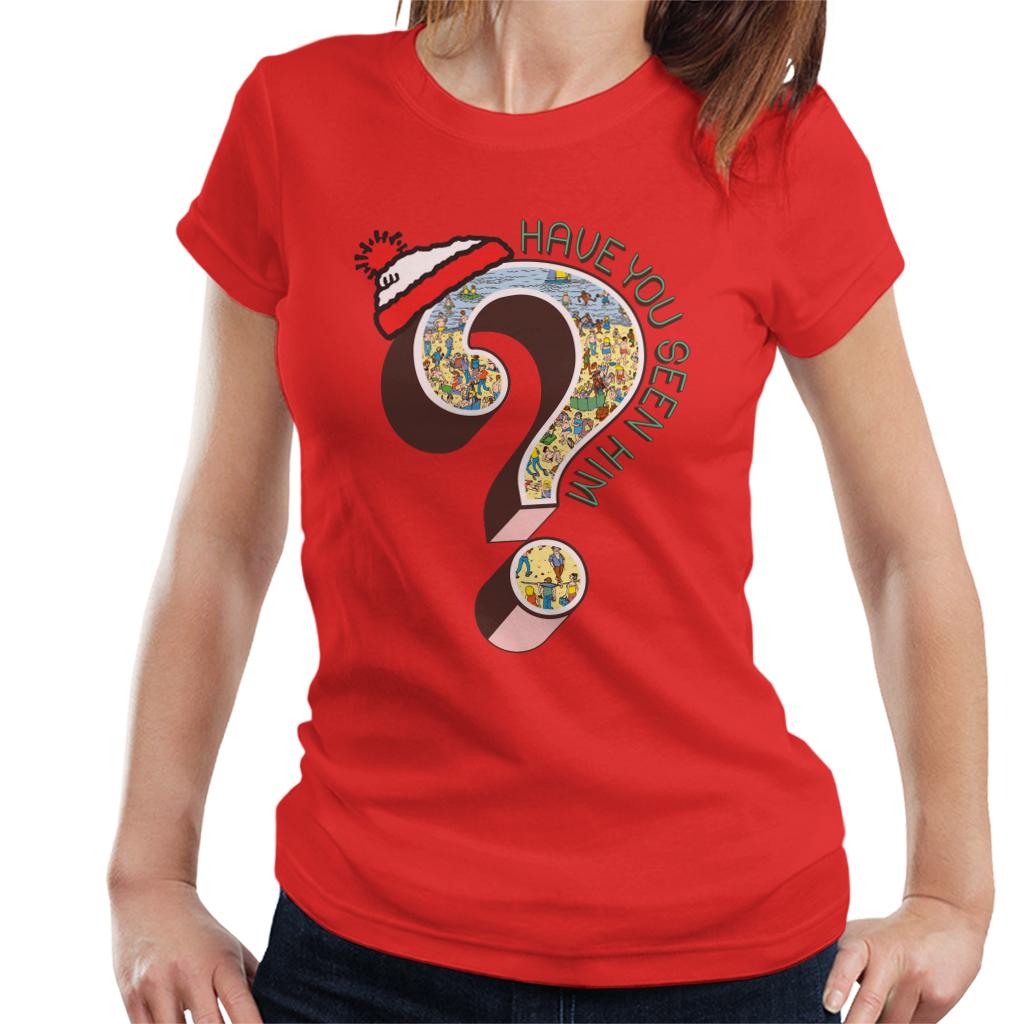 Where's Wally Question Mark Have You Seen Him Women's T-Shirt-ALL + EVERY