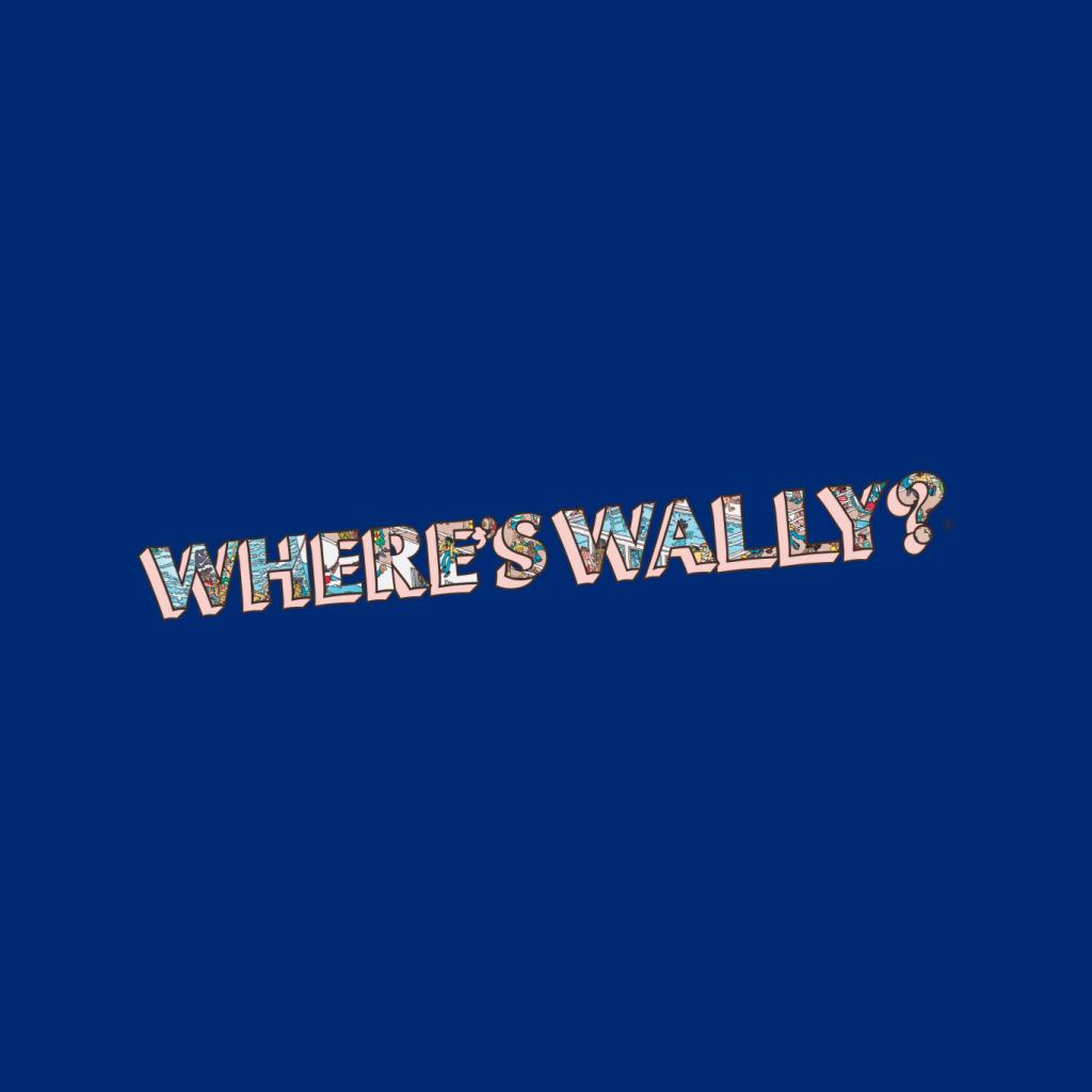 Where's Wally Illustration Text Men's T-Shirt-ALL + EVERY