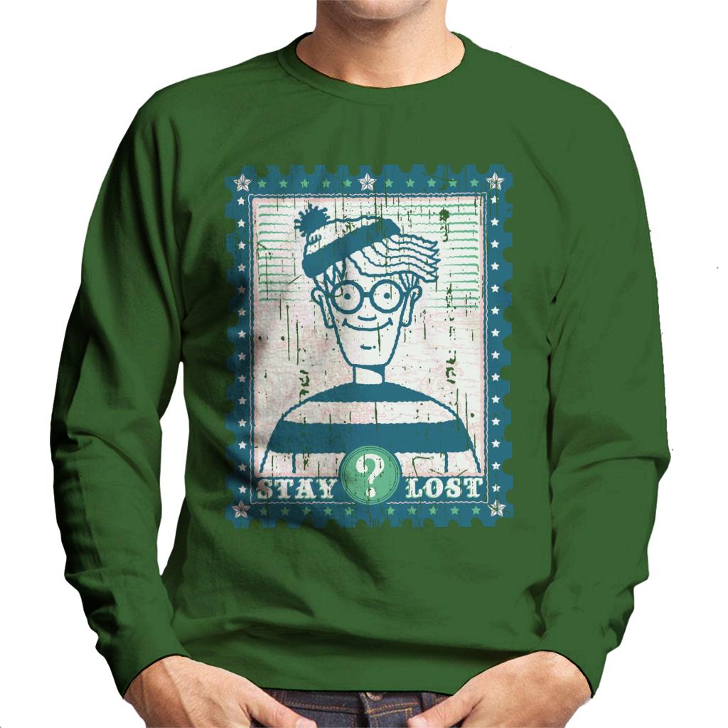 Where's Wally At Sea Stay Lost Men's Sweatshirt-ALL + EVERY