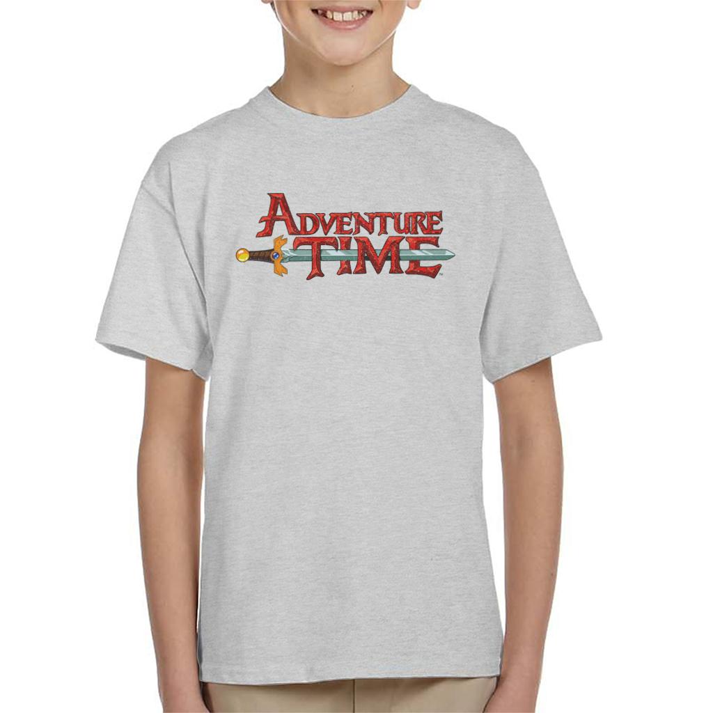 Adventure Time Sword Logo Kid's T-Shirt