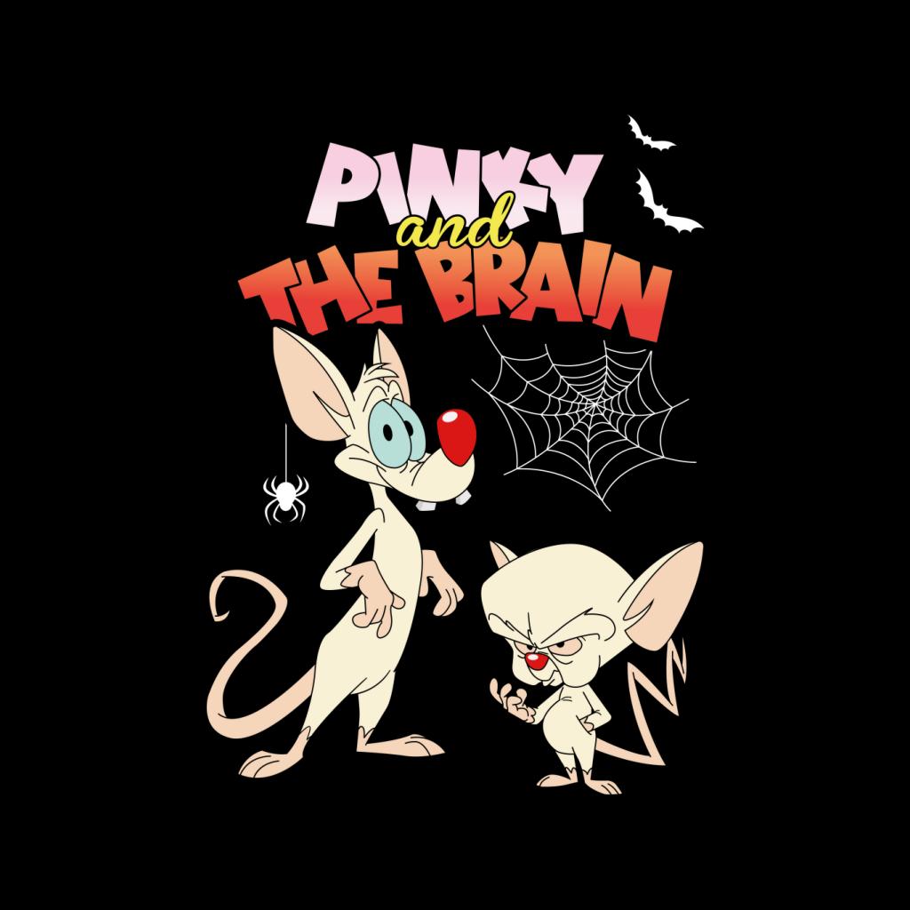 Animaniacs Pinky And The Brain Halloween Creepy Crawlies Women's T-Shirt-ALL + EVERY