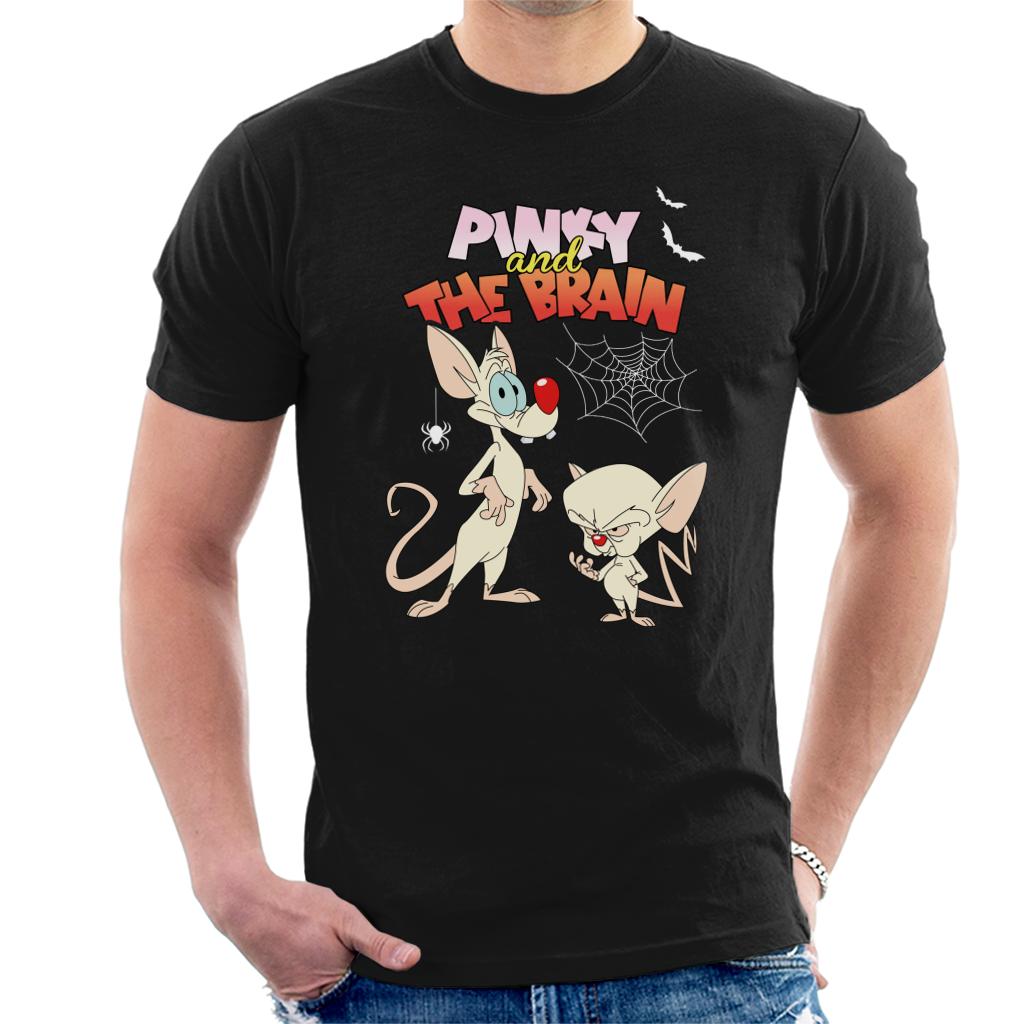 Animaniacs Pinky And The Brain Halloween Creepy Crawlies Men's T-Shirt