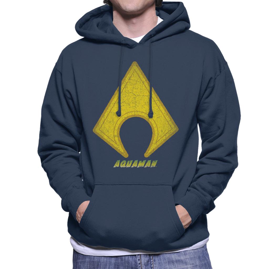 Aquaman Classic Logo Men's Hooded Sweatshirt