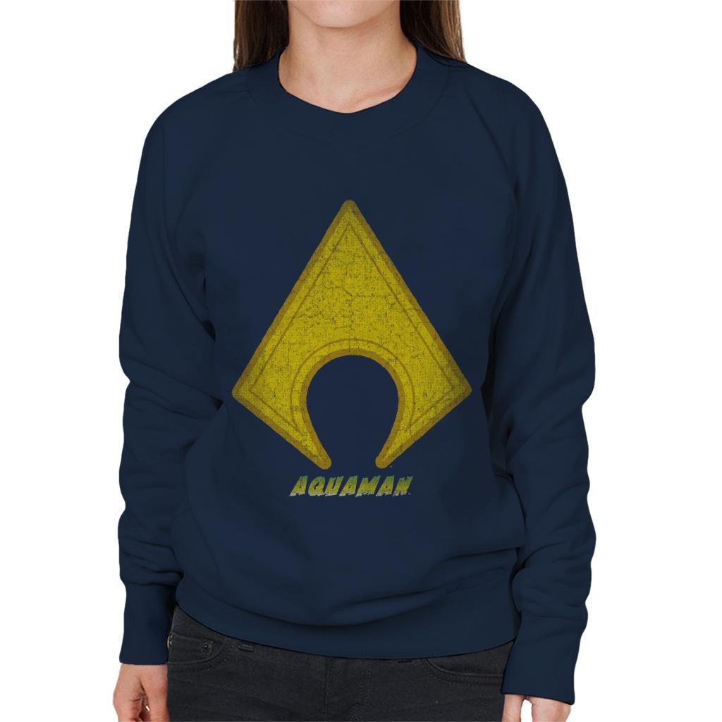 Aquaman Classic Logo Women's Sweatshirt