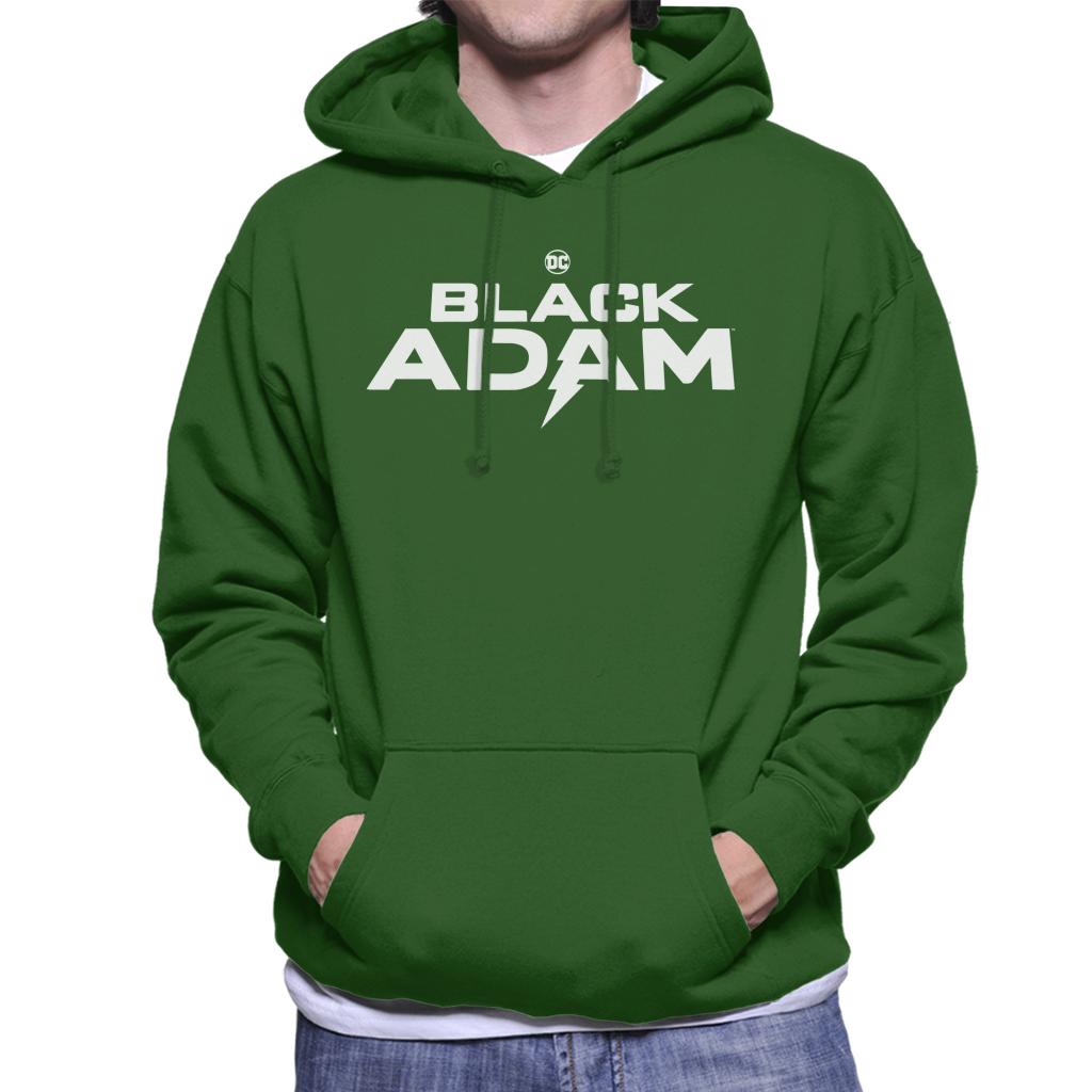 Black Adam Classic Logo Men's Hooded Sweatshirt-ALL + EVERY