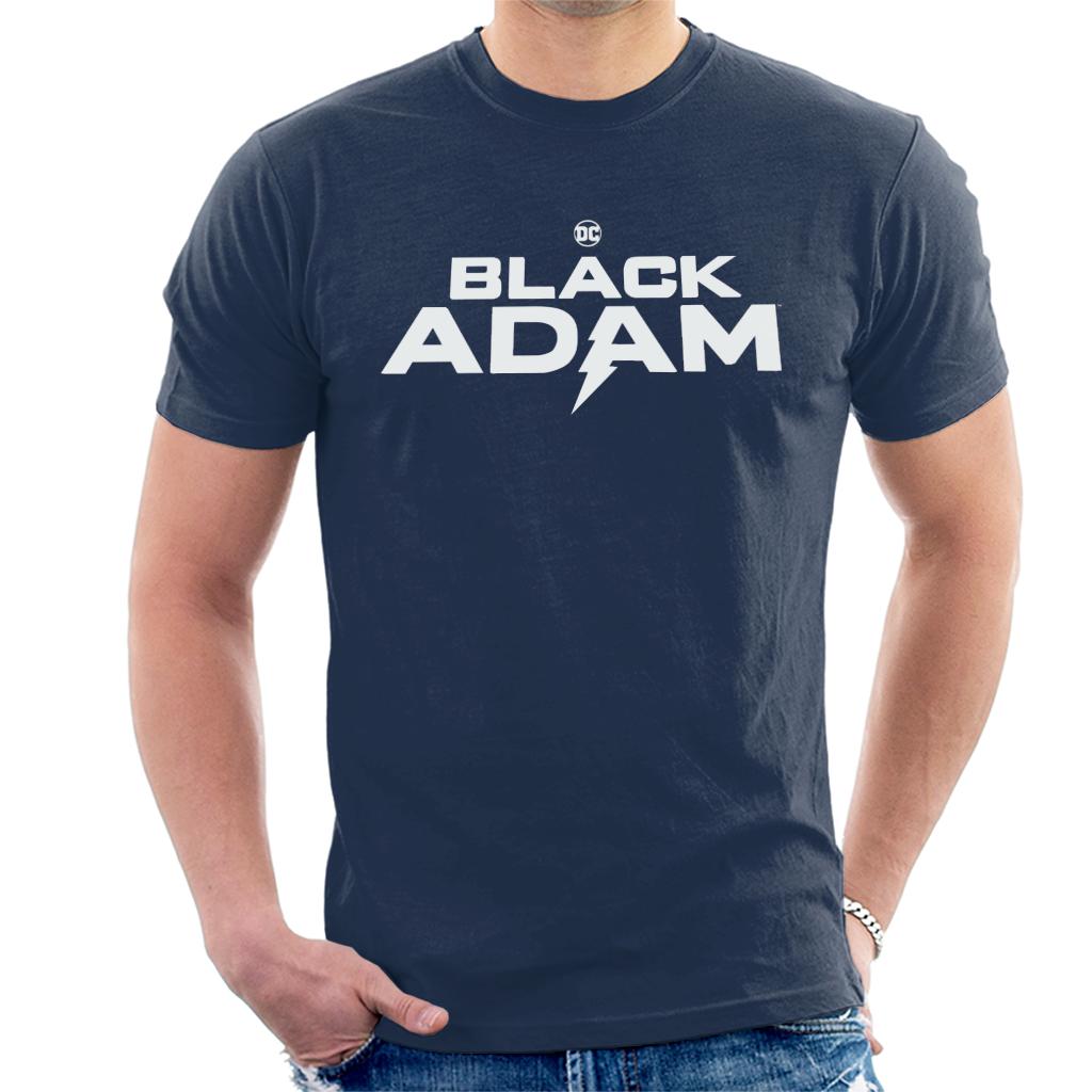 Black Adam Classic Logo Men's T-Shirt-ALL + EVERY