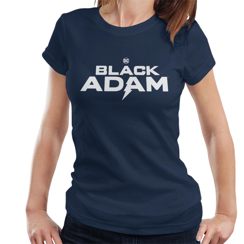 Black Adam Classic Logo Women's T-Shirt-ALL + EVERY