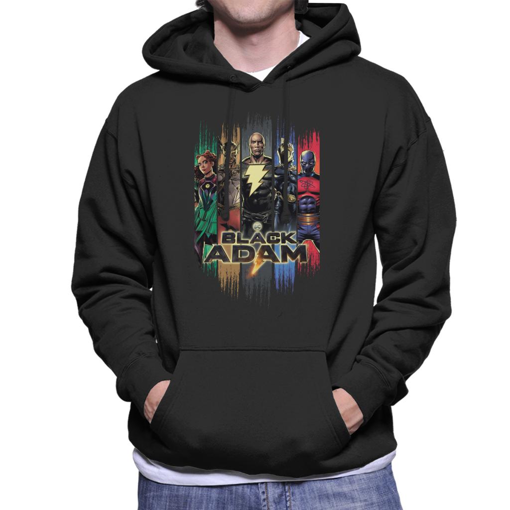 Black Adam And The Justice Society Of America Men's Hooded Sweatshirt-ALL + EVERY