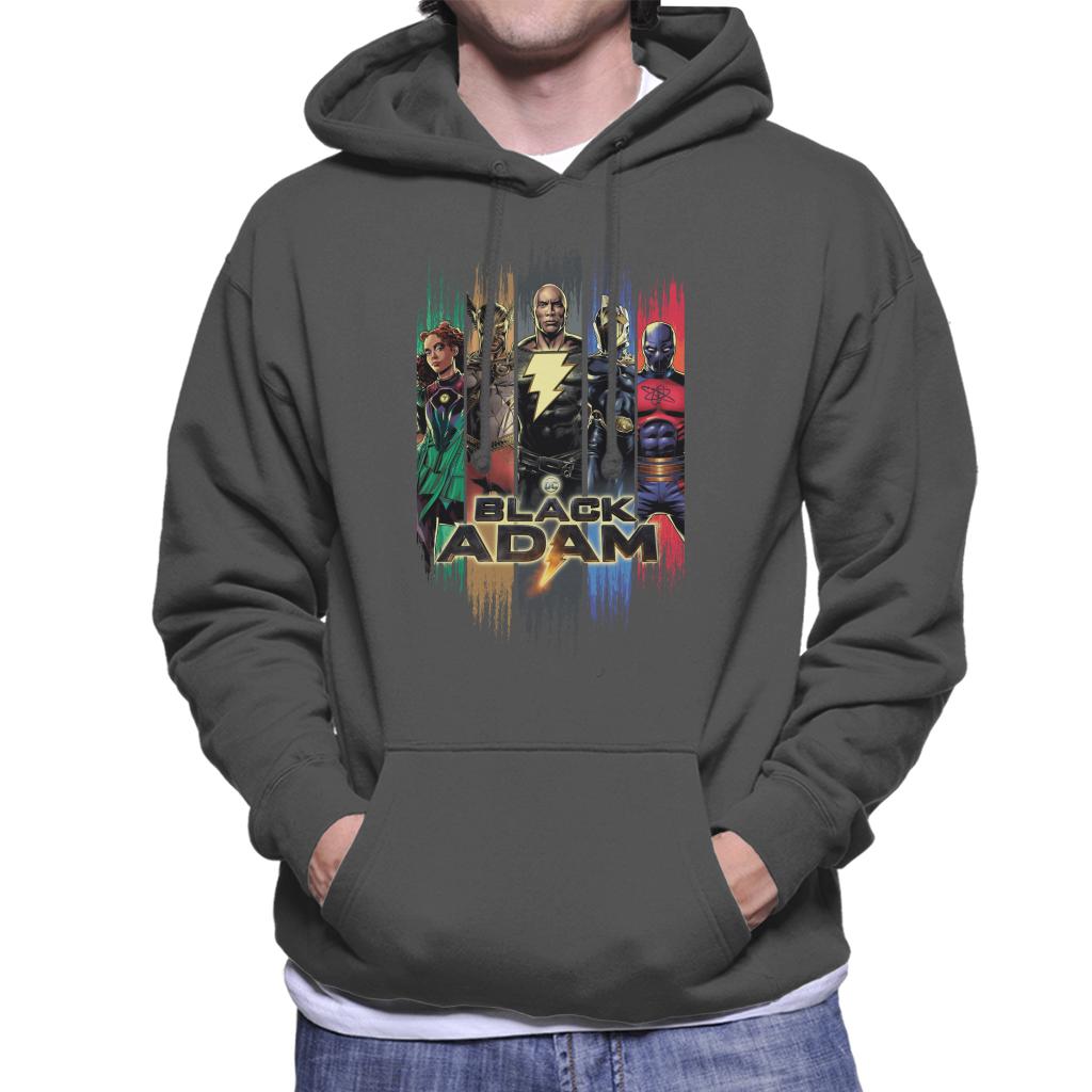 Black Adam And The Justice Society Of America Men's Hooded Sweatshirt-ALL + EVERY