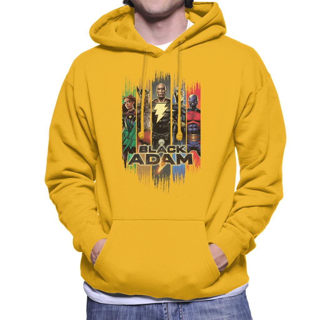 Black Adam And The Justice Society Of America Men's Hooded Sweatshirt-ALL + EVERY