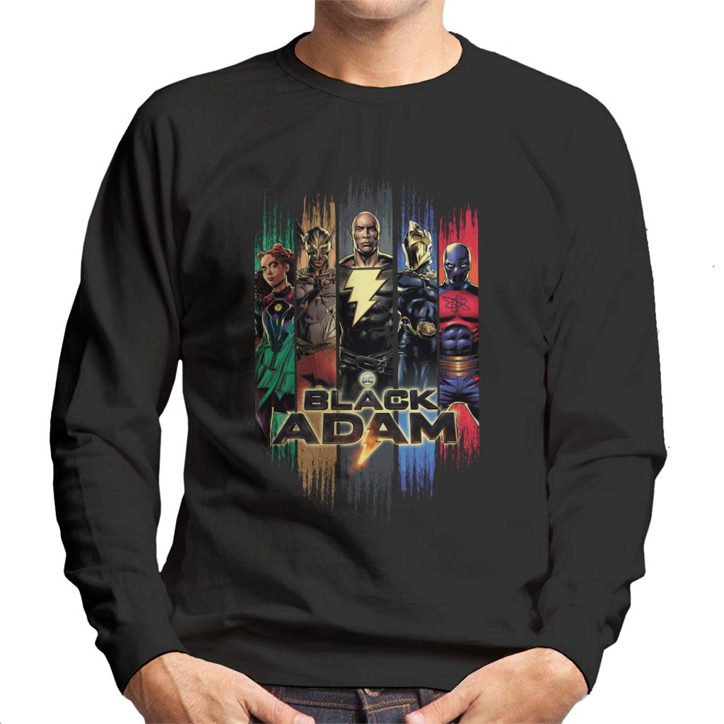 Black Adam And The Justice Society Of America Men's Sweatshirt-ALL + EVERY