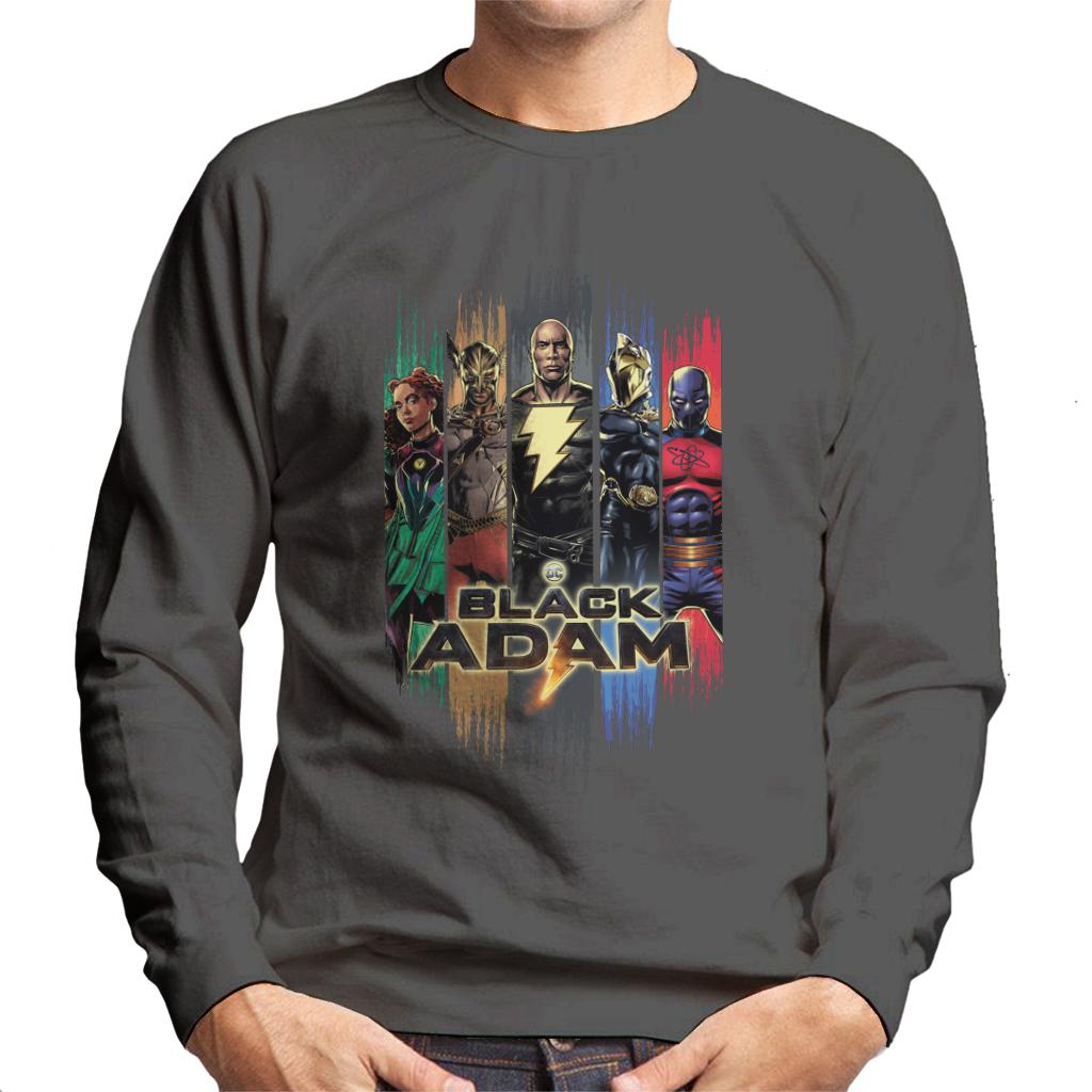 Black Adam And The Justice Society Of America Men's Sweatshirt-ALL + EVERY