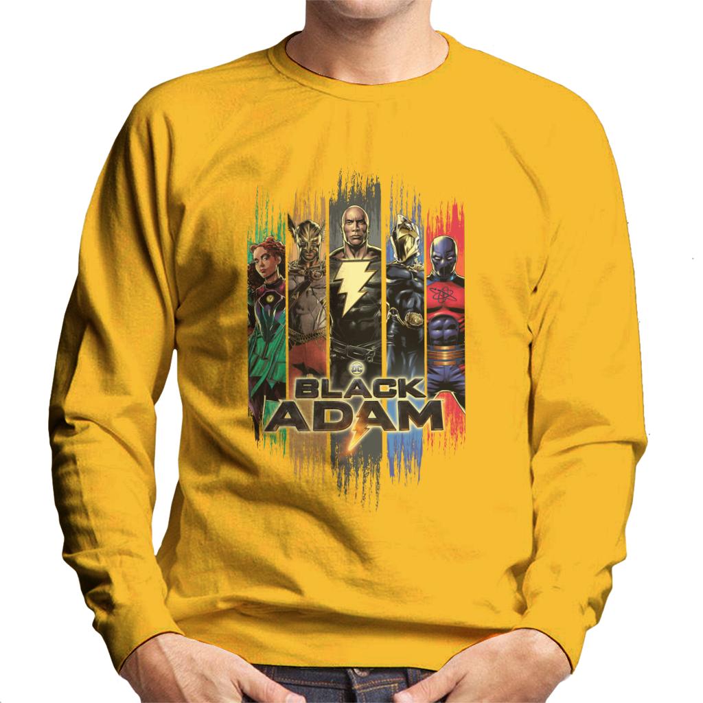 Black Adam And The Justice Society Of America Men's Sweatshirt-ALL + EVERY