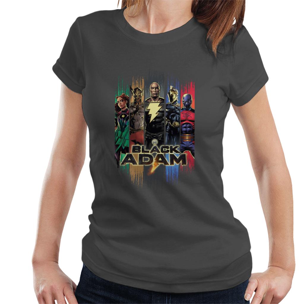 Black Adam And The Justice Society Of America Women's T-Shirt-ALL + EVERY