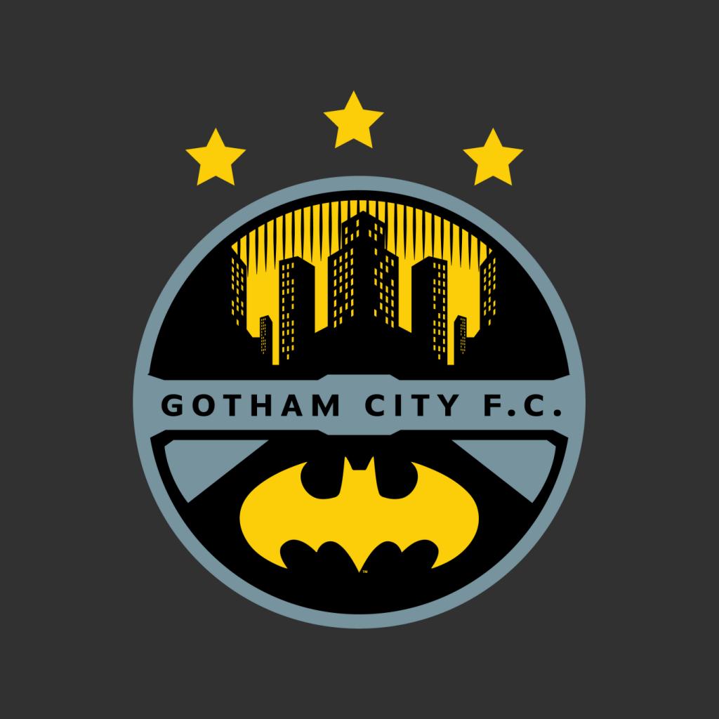 Batman Sports Gotham City FC Badge Kid's Sweatshirt-ALL + EVERY