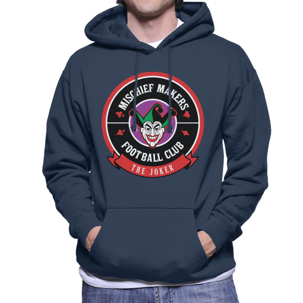 Batman Sports Mischief Makers FC The Joker Men's Hooded Sweatshirt-ALL + EVERY