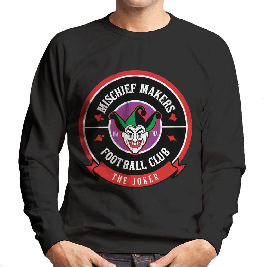 Batman Sports Mischief Makers FC The Joker Men's Sweatshirt-ALL + EVERY