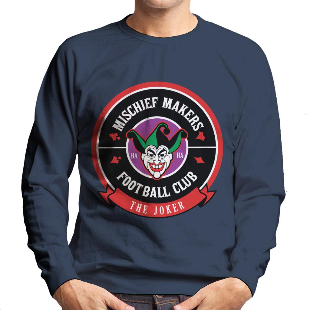 Batman Sports Mischief Makers FC The Joker Men's Sweatshirt-ALL + EVERY