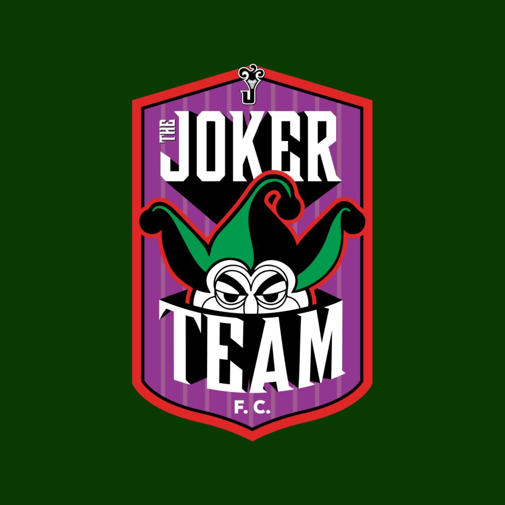 Batman Sports The Joker FC Team Kid's T-Shirt-ALL + EVERY