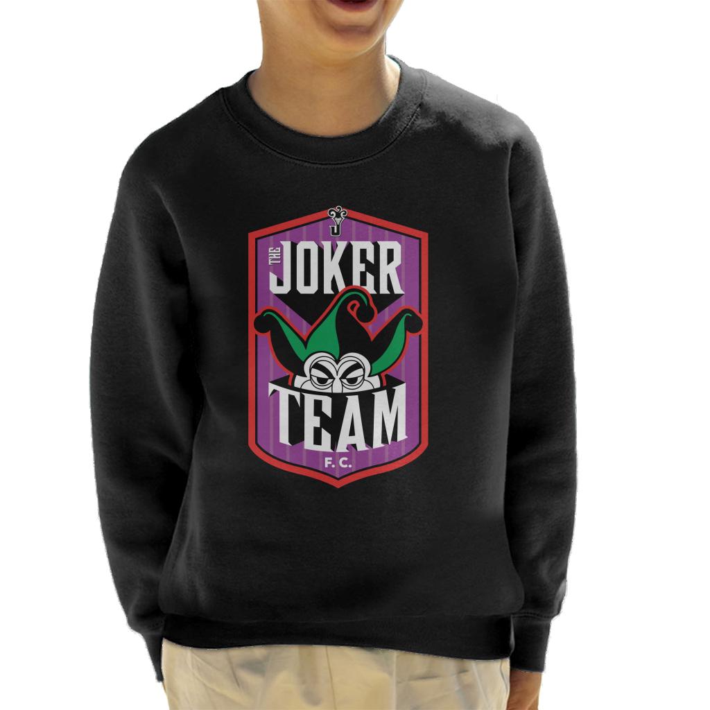 Batman Sports The Joker FC Team Kid's Sweatshirt-ALL + EVERY