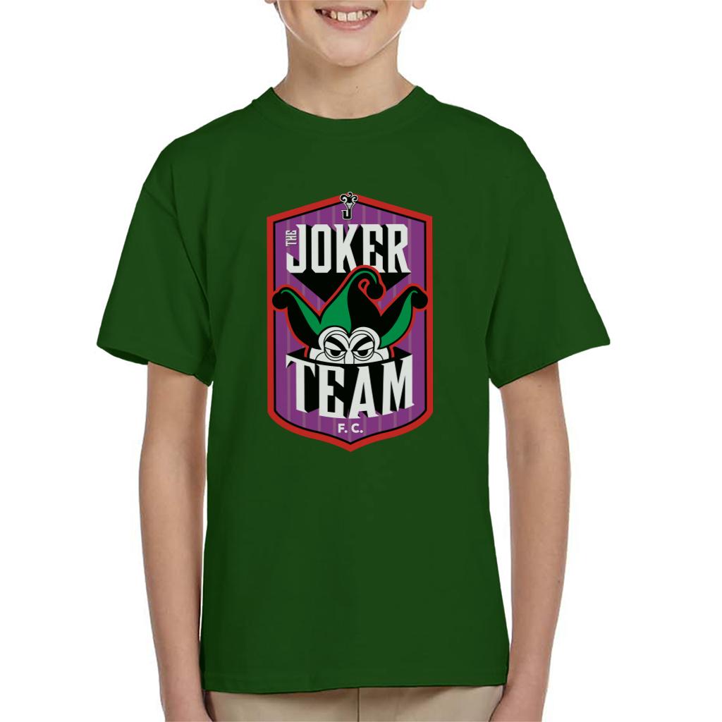 Batman Sports The Joker FC Team Kid's T-Shirt-ALL + EVERY