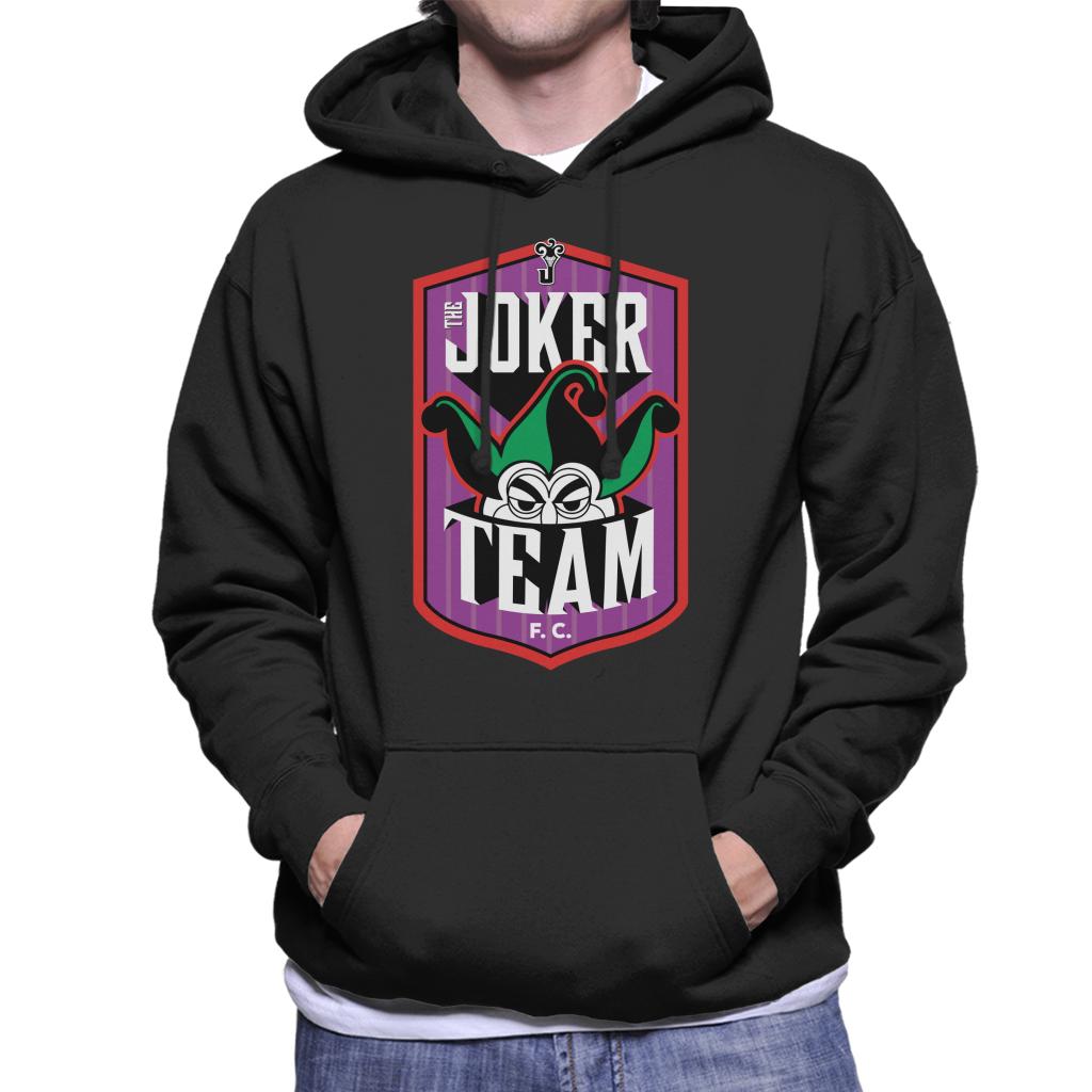 Batman Sports The Joker FC Team Men's Hooded Sweatshirt-ALL + EVERY