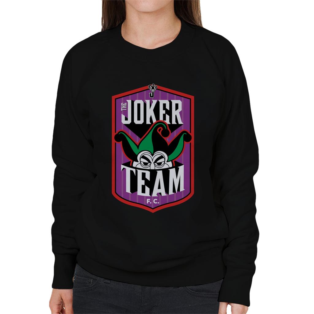 Batman Sports The Joker FC Team Women's Sweatshirt-ALL + EVERY