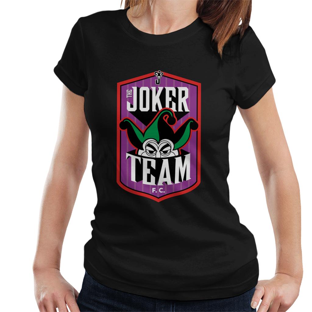 Batman Sports The Joker FC Team Women's T-Shirt-ALL + EVERY