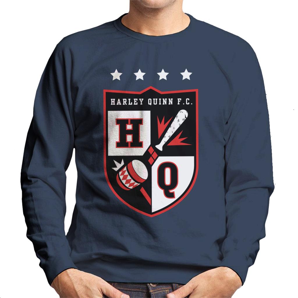 Batman Sports Harley Quinn FC Men's Sweatshirt-ALL + EVERY