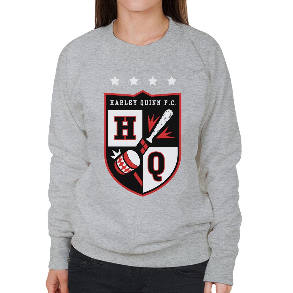 Batman Sports Harley Quinn FC Women's Sweatshirt-ALL + EVERY