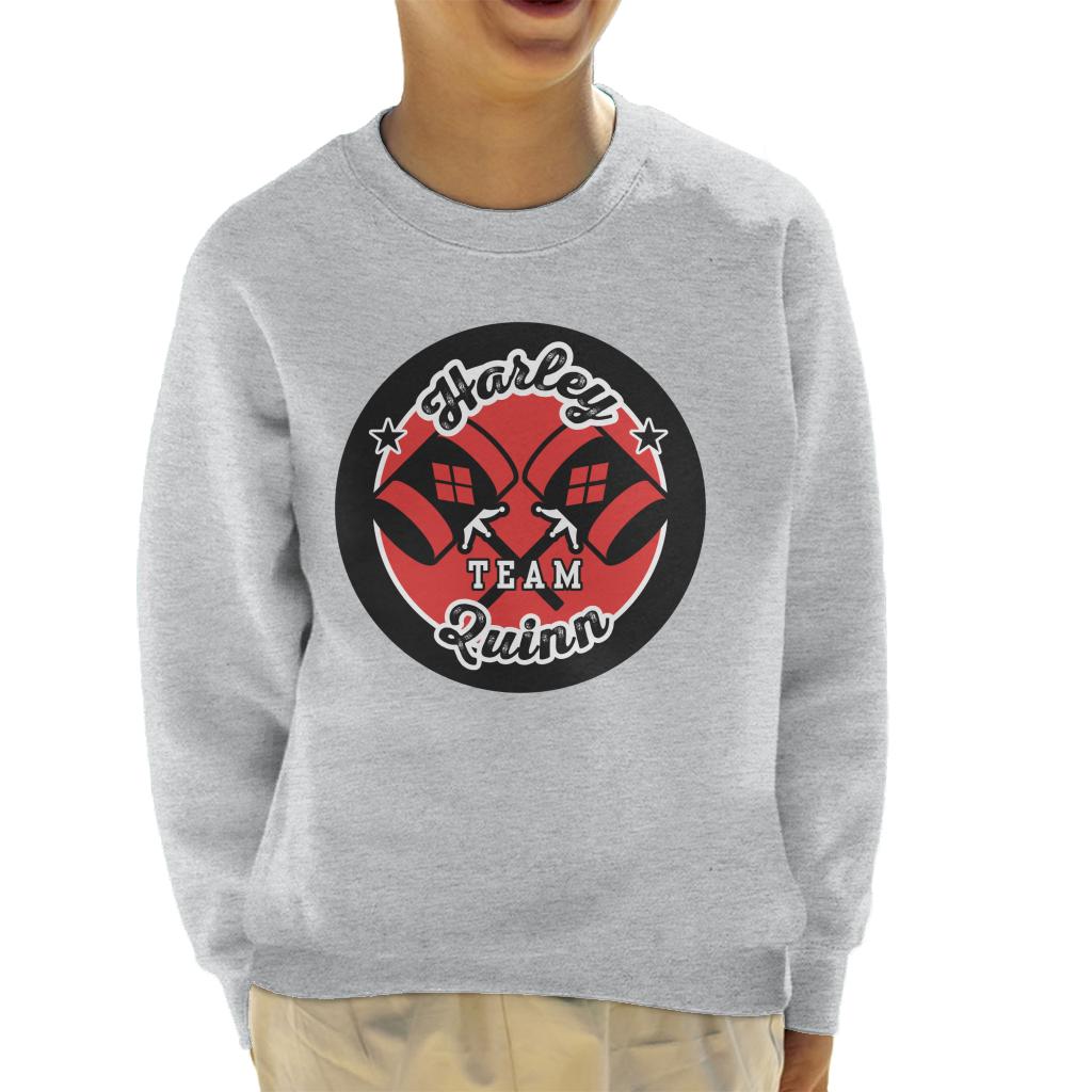 Batman Sports Harley Quinn Team Kid's Sweatshirt-ALL + EVERY