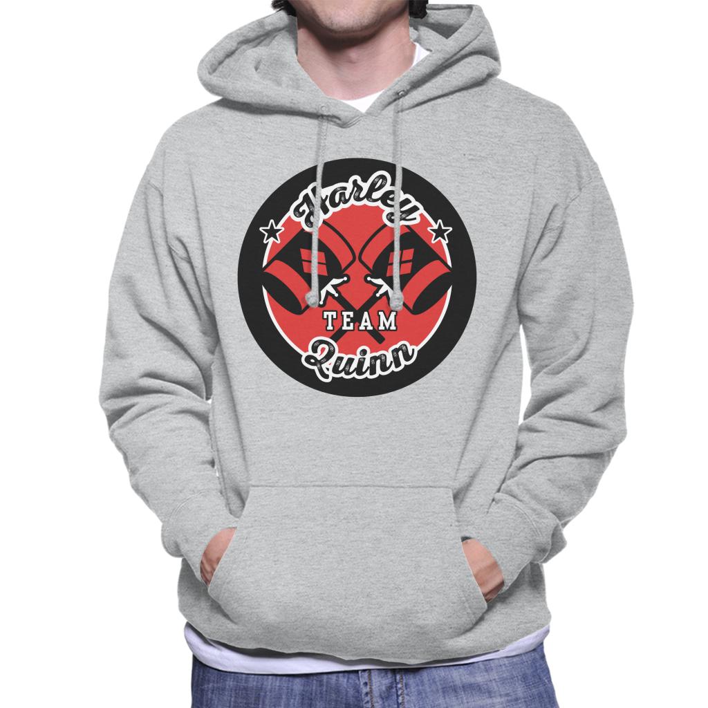 Batman Sports Harley Quinn Team Men's Hooded Sweatshirt-ALL + EVERY