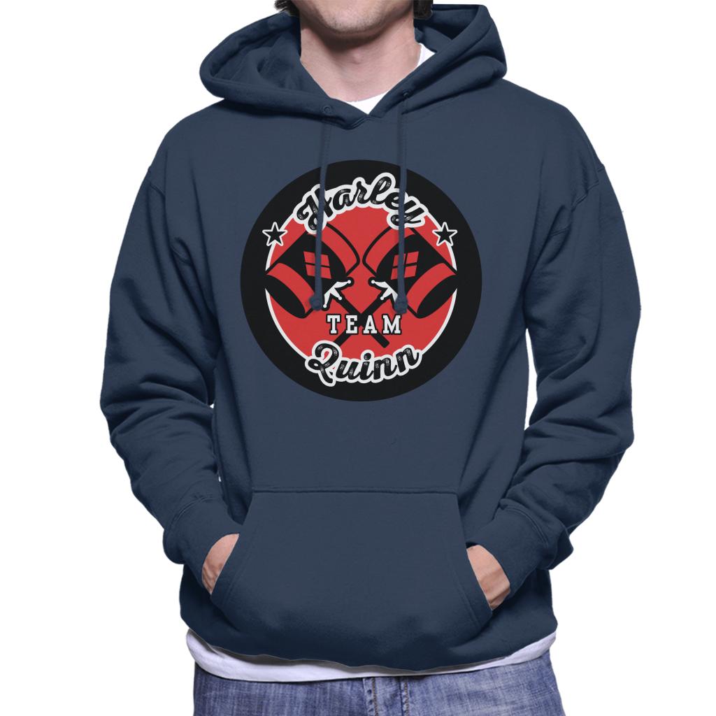 Batman Sports Harley Quinn Team Men's Hooded Sweatshirt-ALL + EVERY